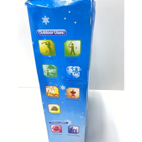 Hand Held Personal Air Conditioner New In Box Battery Operated AC for Travel - Picture 11 of 11